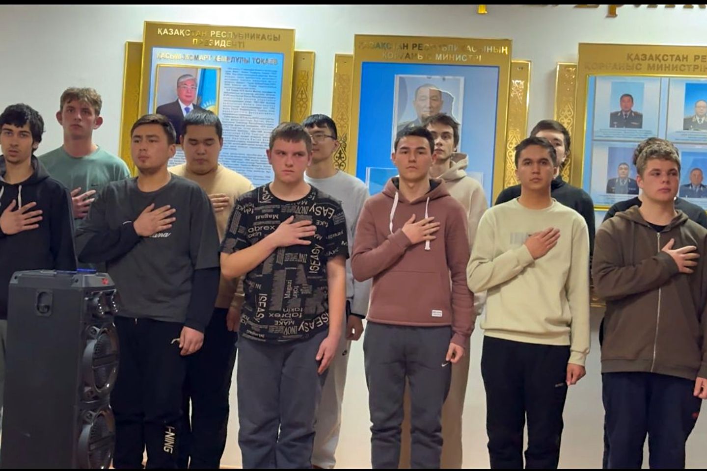 Усть-Каменогорск и ВКО / Призывники из ВКО отправились на службу в бригаде имени Бауыржана Момышулы