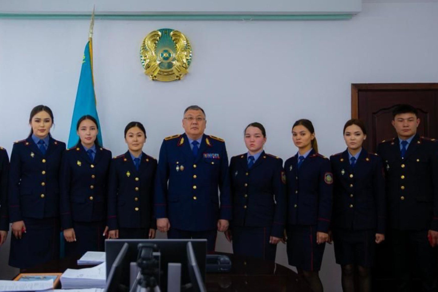 Новости Казахстана / Общество в Казахстане / Новых сотрудников приняли в ряды стражей порядка в ВКО