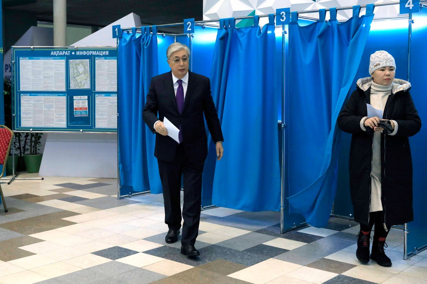 Новости Казахстана / Политика в Казахстане / Действующий президент Казахстана проголосовал на выборах