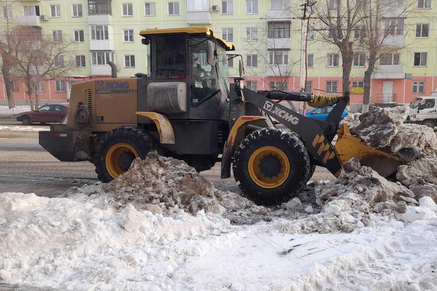 Новости Казахстана / Общество в Казахстане / В Астане уборка снега проводится круглосуточно