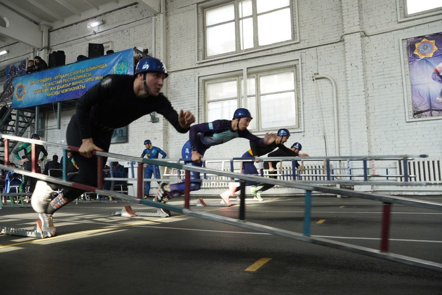 Усть-Каменогорск и ВКО / ШҚО-да өрт сөндіру-құтқару спорты бойынша қысқы чемпионат басталды