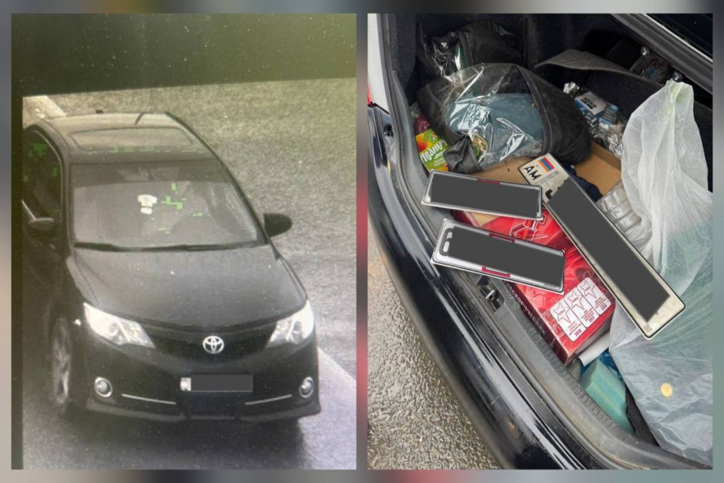 Новости Казахстана / Полиция Уральска поймала лихача, скрывавшегося за фальшивыми номерами