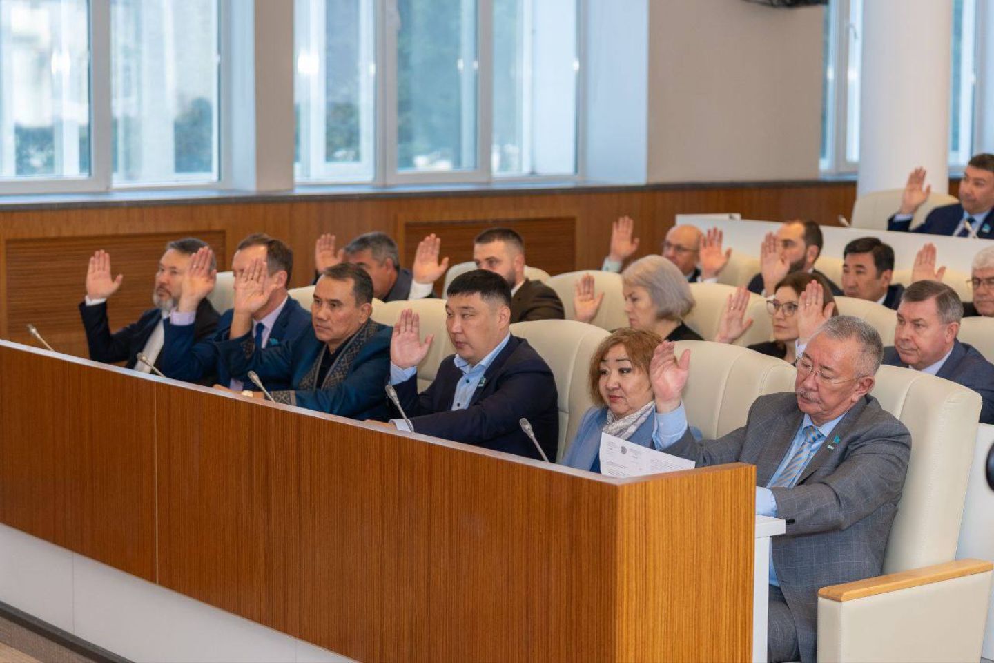 Усть-Каменогорск и ВКО / Депутаты ВКО приняли отчет главы региона Нурымбета Сактаганова по итогам работы Усть-Каменогорск и ВКО / Депутаты ВКО приняли отчет главы региона Нурымбета Сактаганова по итогам работы