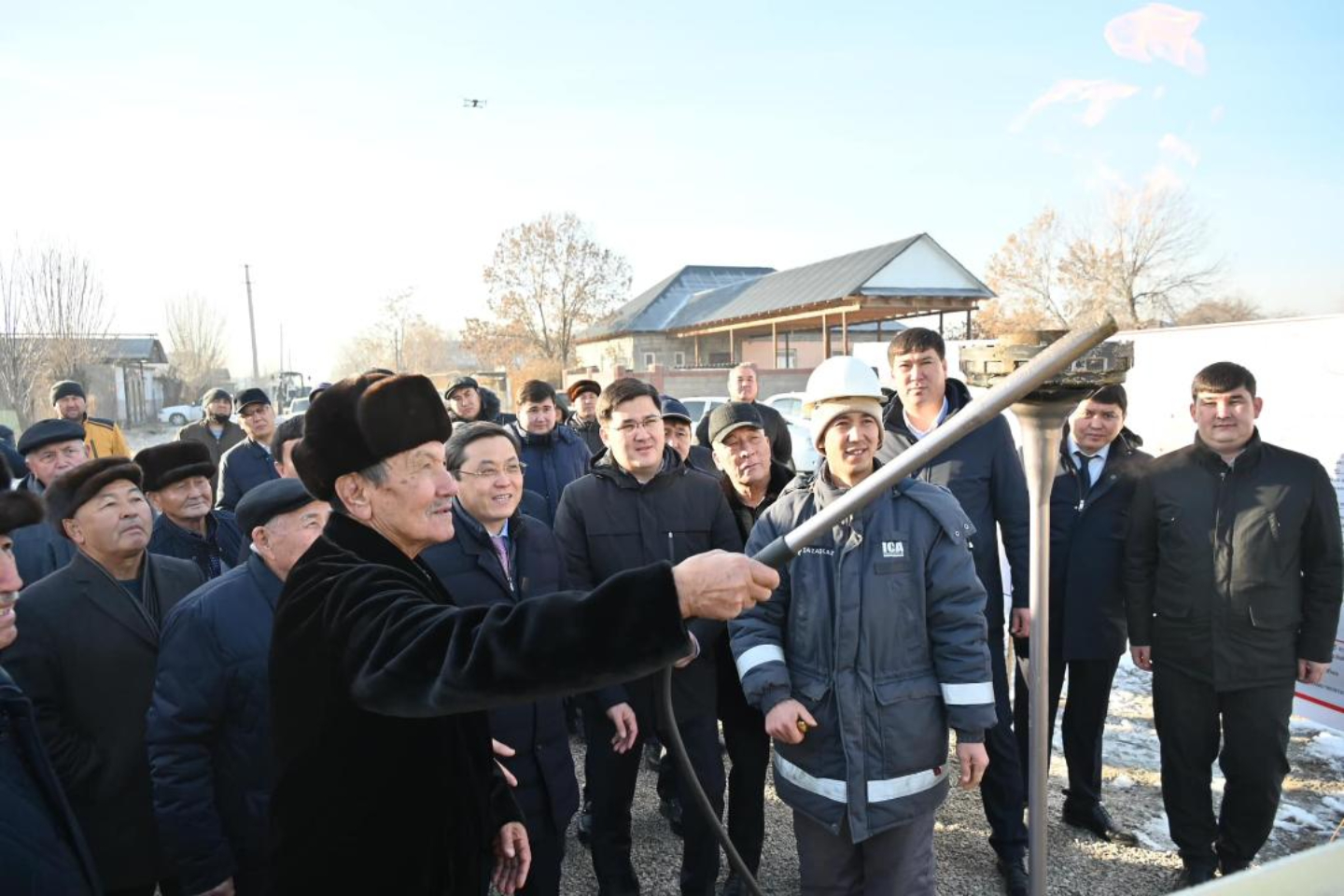 Новости Казахстана / Туркестанская область активно газифицирует населенные пункты