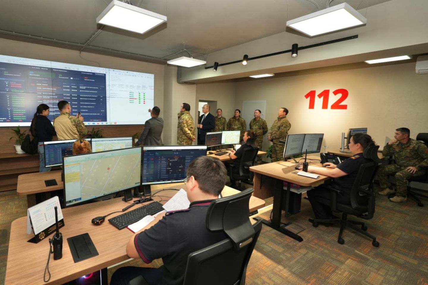 Новости Казахстана / Центр 112 в Астане получил новое оборудование и видеосвязь с "Сергек"