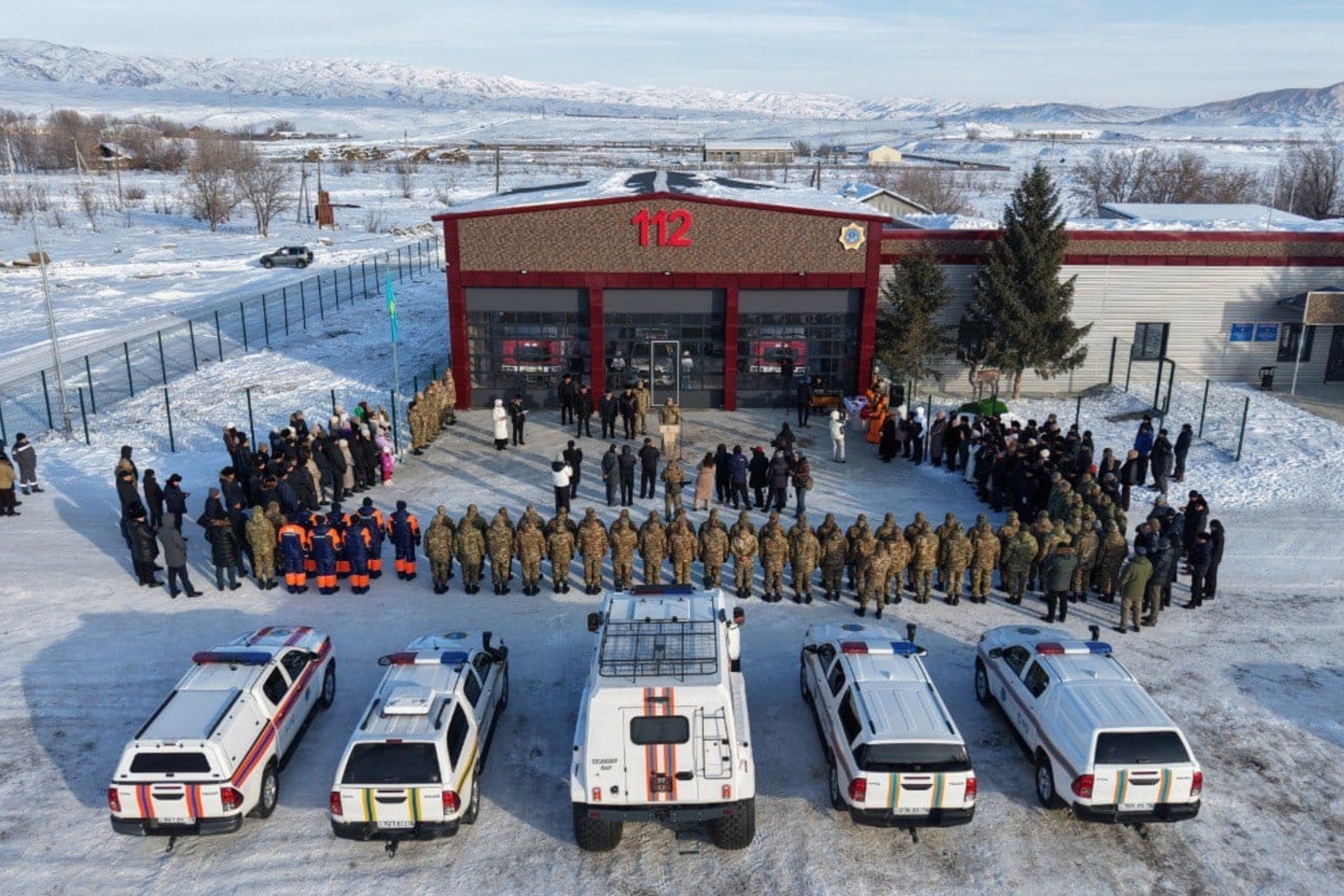 Усть-Каменогорск и ВКО / Марқакөл және Үлкен Нарын аудандарында өрт сөндіру бекеттері ашылды