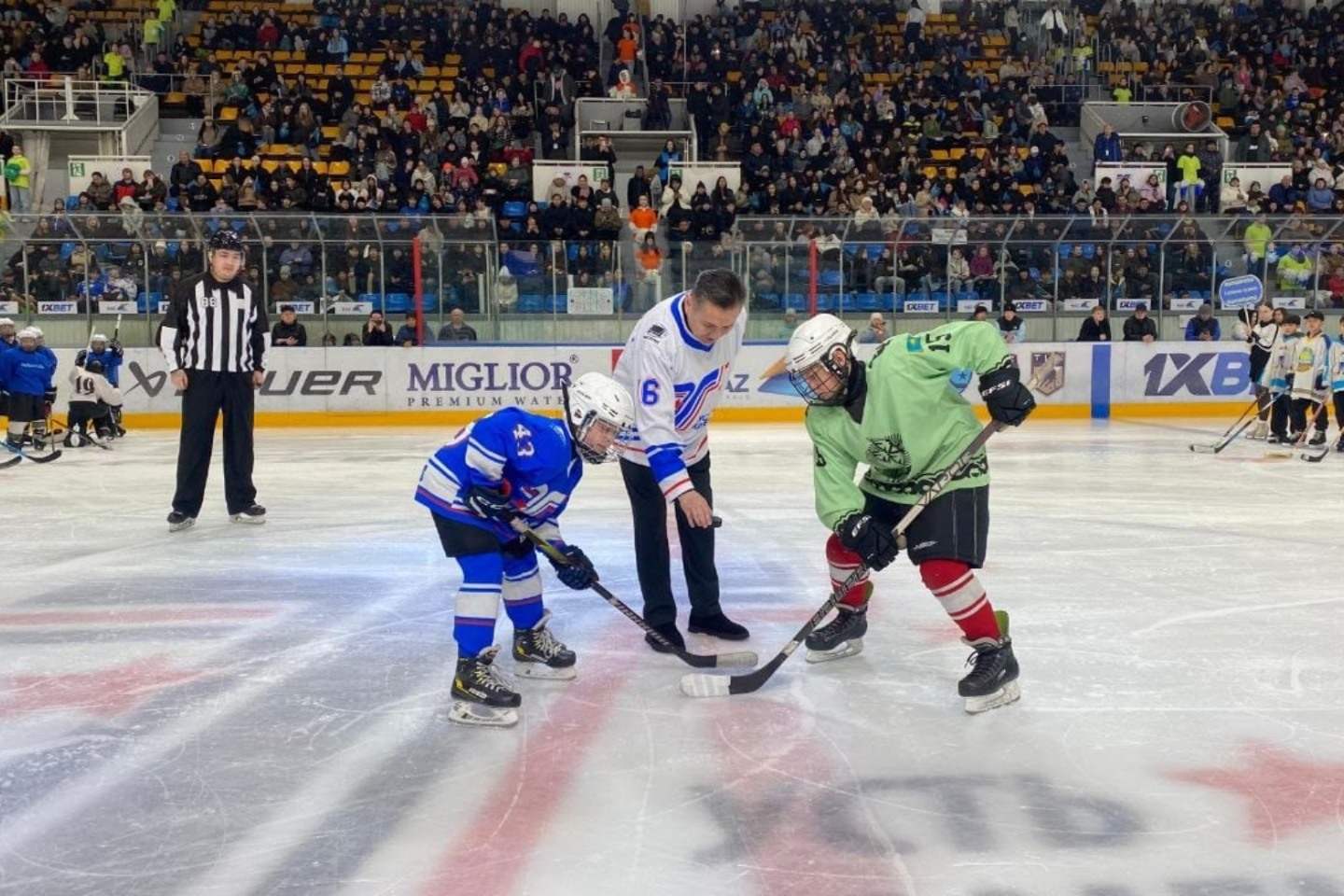 Усть-Каменогорск и ВКО / Областной турнир по хоккею "Алтын шайба" начался в Усть-Каменогорске