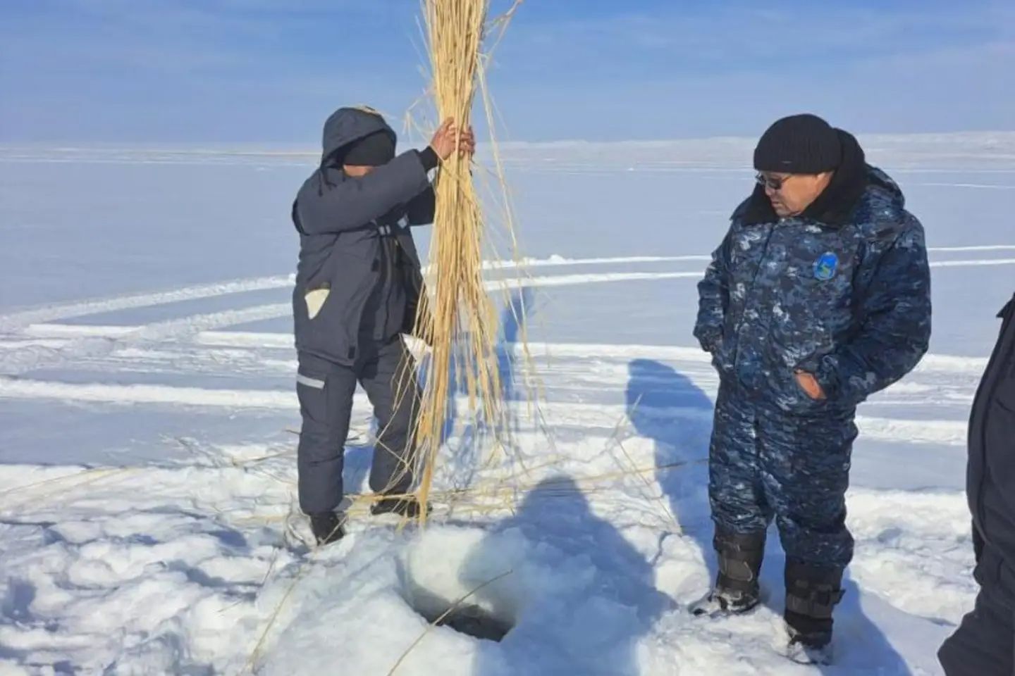 Усть-Каменогорск и ВКО / На озере Зайсан провели аэрацию