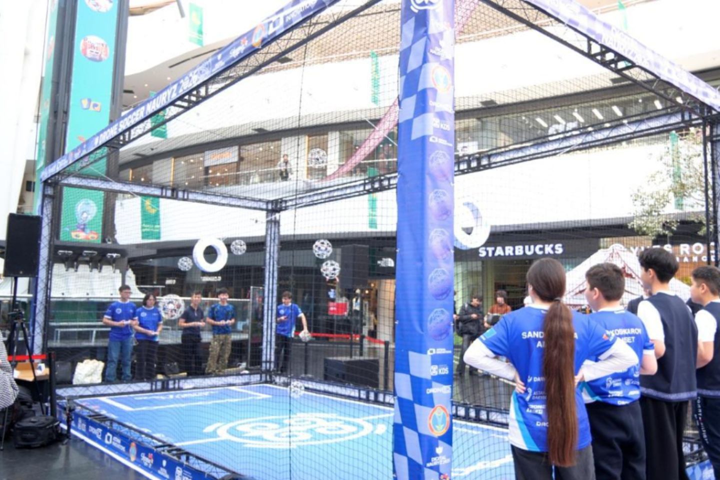 Новости Казахстана / Digital Nauryz 2026: в столице устроили соревнования по дрон-футболу