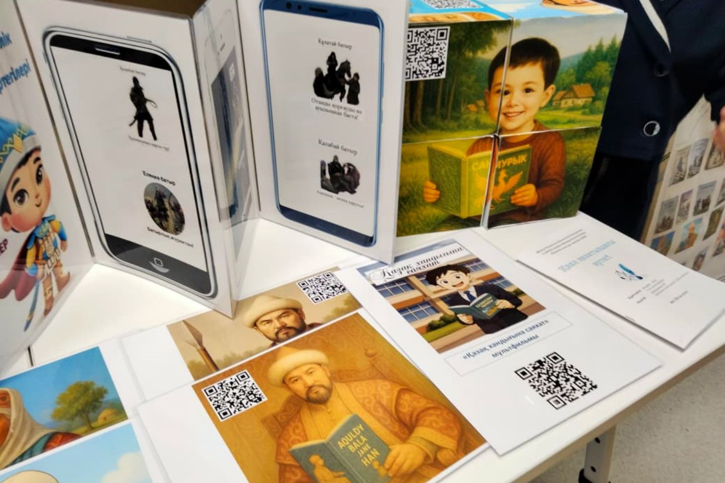 Усть-Каменогорск и ВКО / Усть-Каменогорск / Мультяшный герой Тенгетай обучает детей финграмотности в Опытнопольской школе Усть-Каменогорск и ВКО / Усть-Каменогорск / Мультяшный герой Тенгетай обучает детей финграмотности в Опытнопольской школе