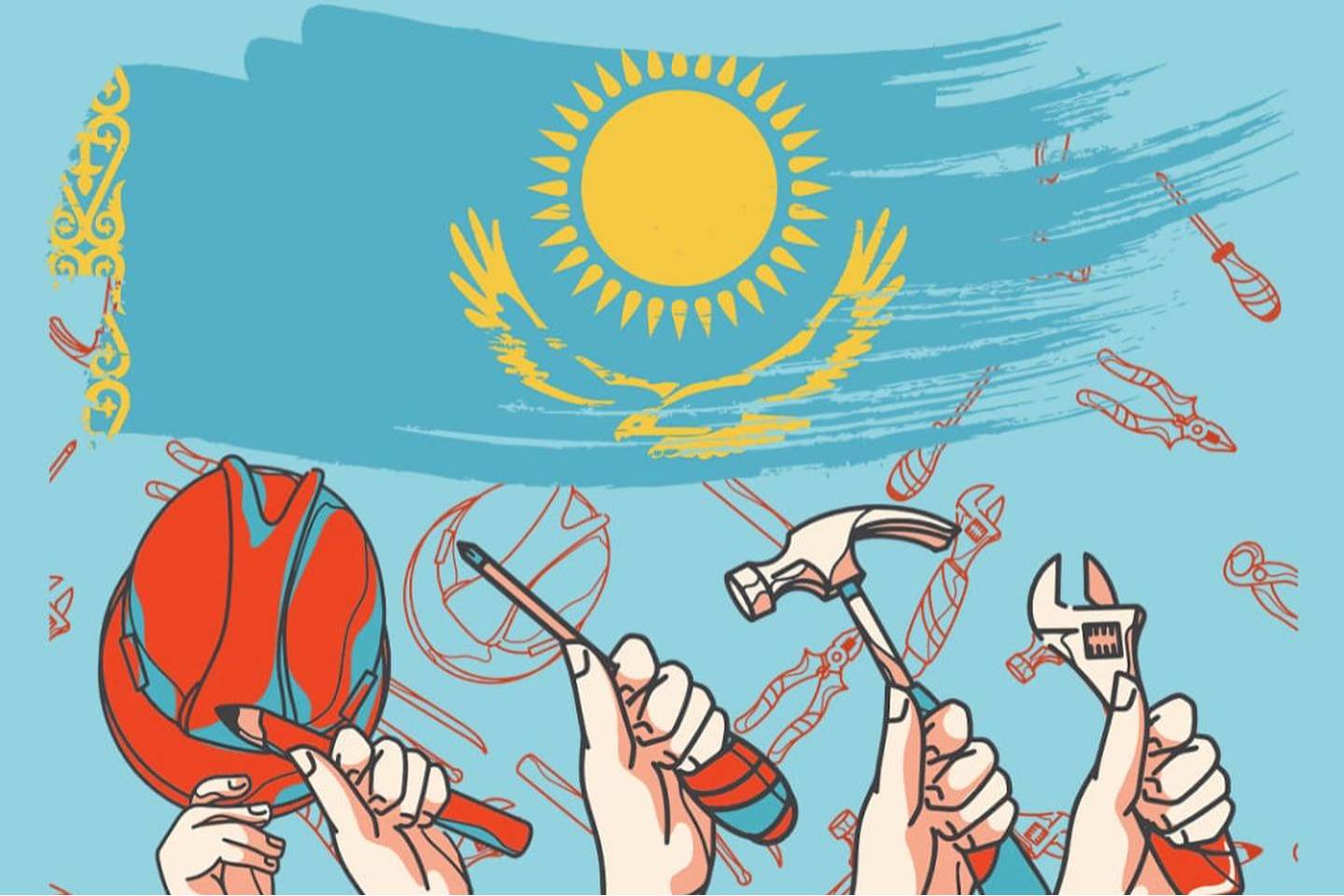 Новости Казахстана / Общество в Казахстане / День труда в Казахстане: около 2,5 млн человек – специалисты рабочих профессий
