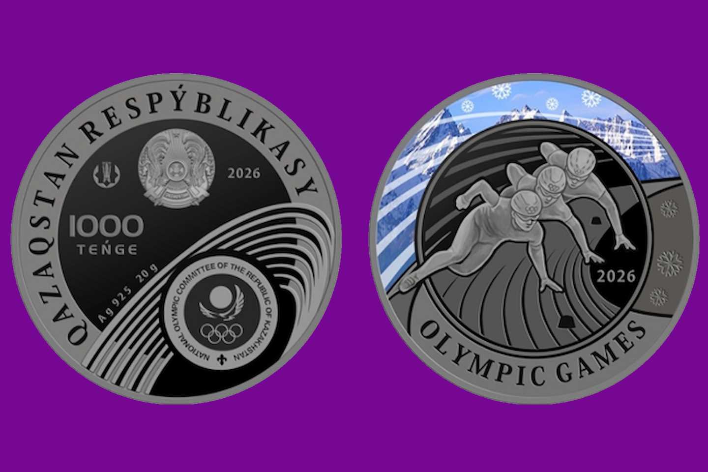 Новости Казахстана / Общество в Казахстане / Коллекционную монету к Олимпиаде выпустили в Казахстане