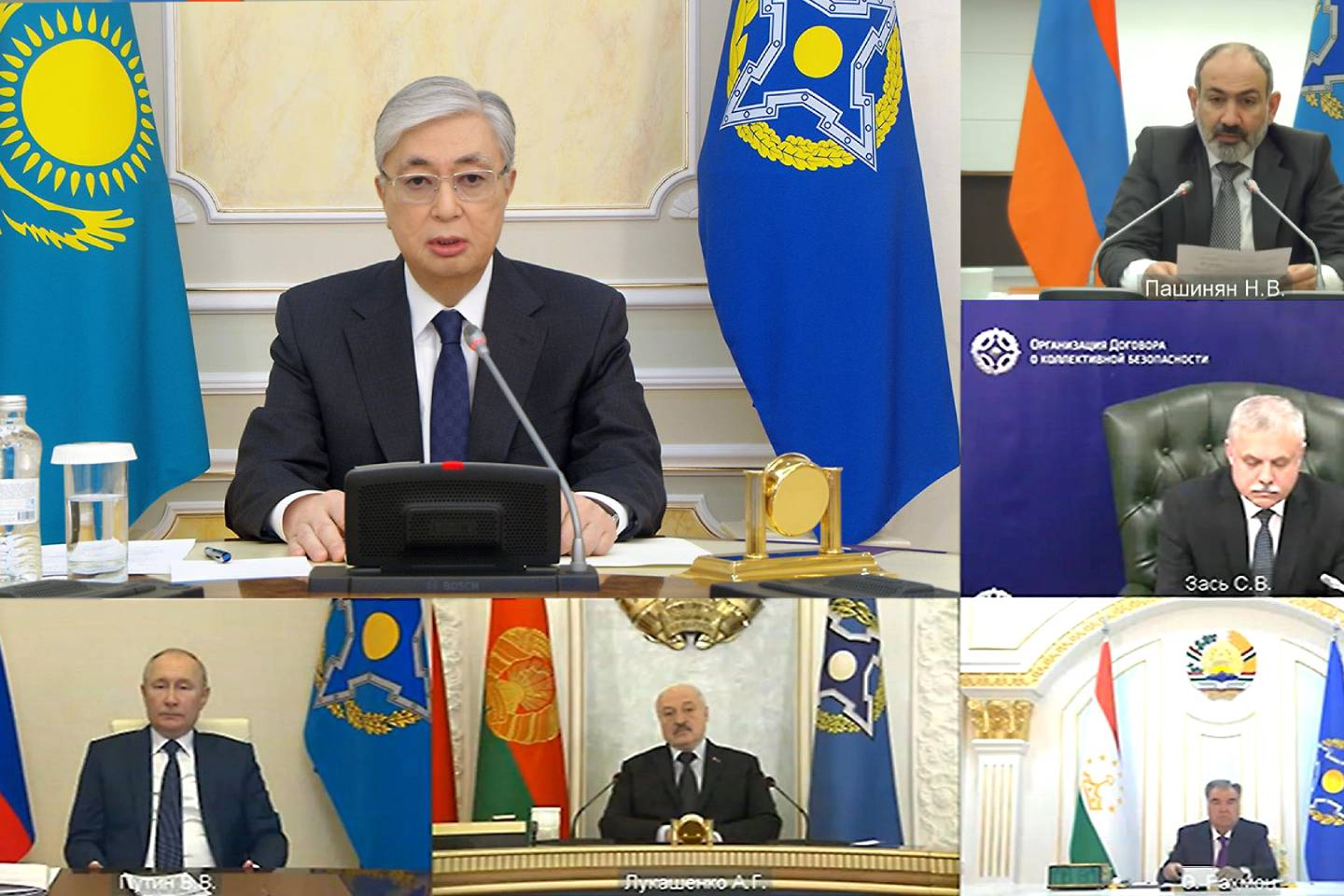 Новости мира / Политика в мире / Президент Казахстана выступил на сессии Совета коллективной безопасности ОДКБ