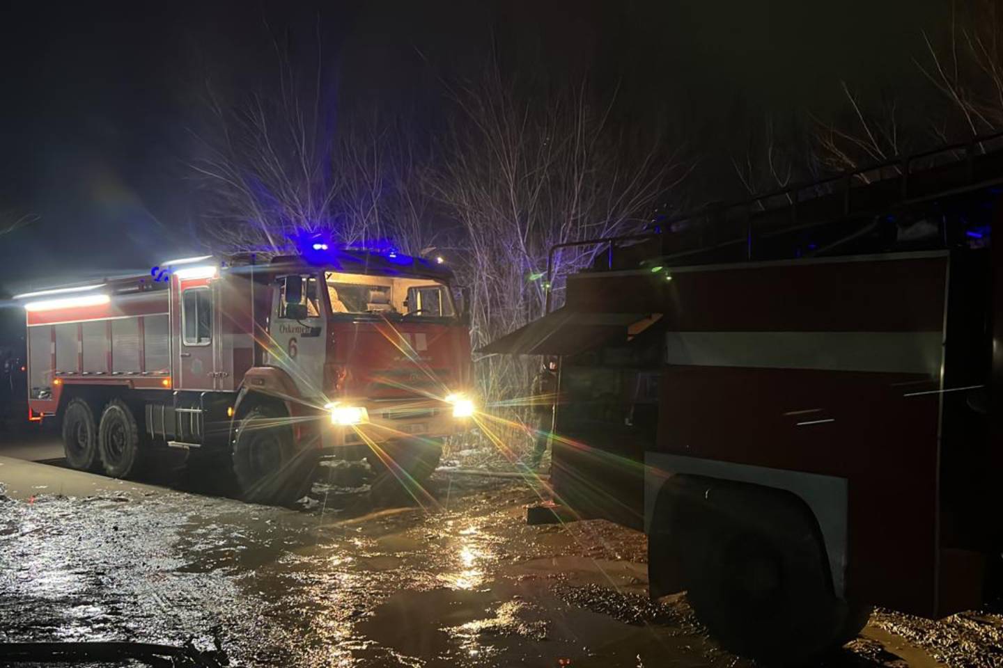 Усть-Каменогорск и ВКО / Несколько пожаров произошли в минувшие выходные в ВКО
