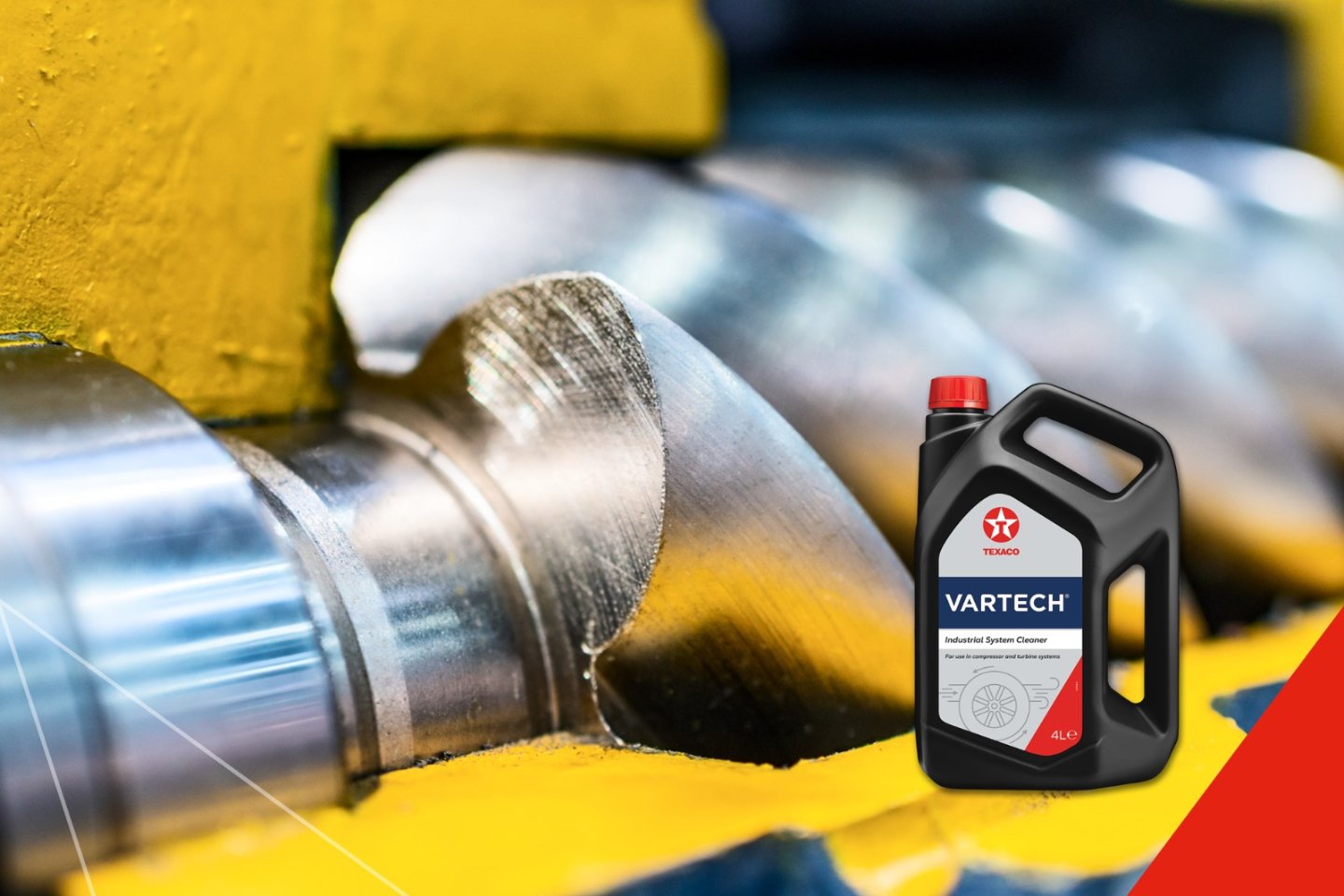 Партнерские материалы / Texaco Lubricants представил технологию Texaco VARTECH для глубокого очищения промышленных компрессоров