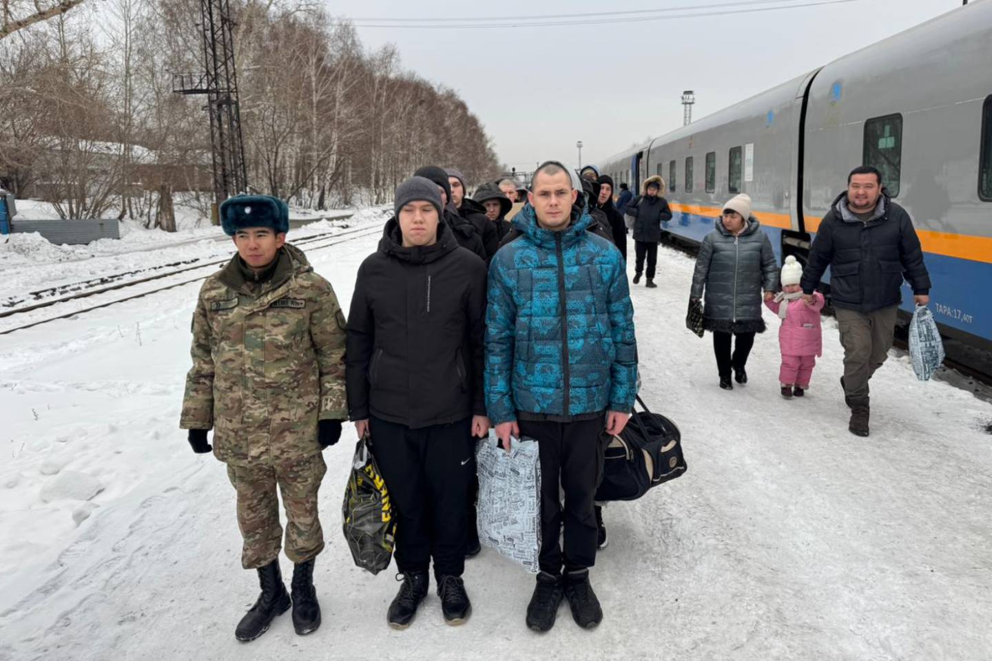 Усть-Каменогорск и ВКО / Десятки новобранцев будут служить в воинской части Усть-Каменогорска