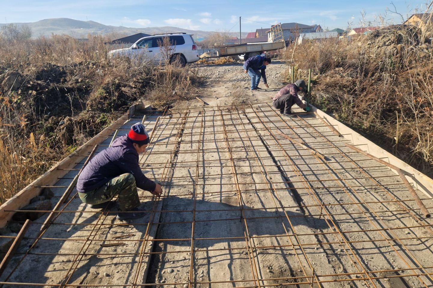 Усть-Каменогорск и ВКО / Усть-Каменогорск / Как в Усть-Каменогорске сами горожане за свой счет построили… мост
