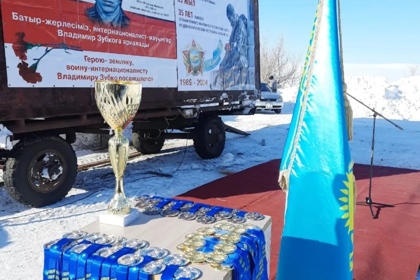 Усть-Каменогорск и ВКО / Риддер / 29 февраля в Шемонаихинском районе прошли соревнования по лыжным гонкам
