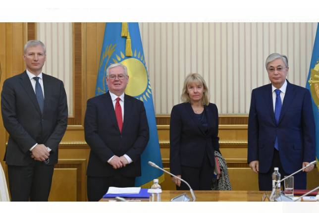 Новости мира / Политика в мире / Президент Казахстана обсудил с делегацией Евросоюза вопросы региональной безопасности