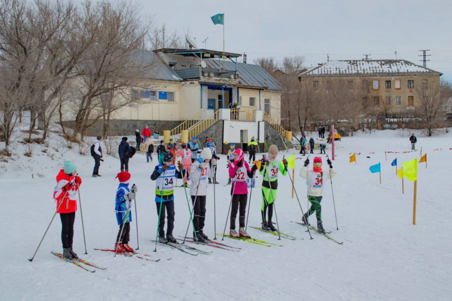 Усть-Каменогорск и ВКО / Усть-Каменогорск / На лыжах к здоровью: новогодняя гонка в Усть-Каменогорске собрала 78 участников