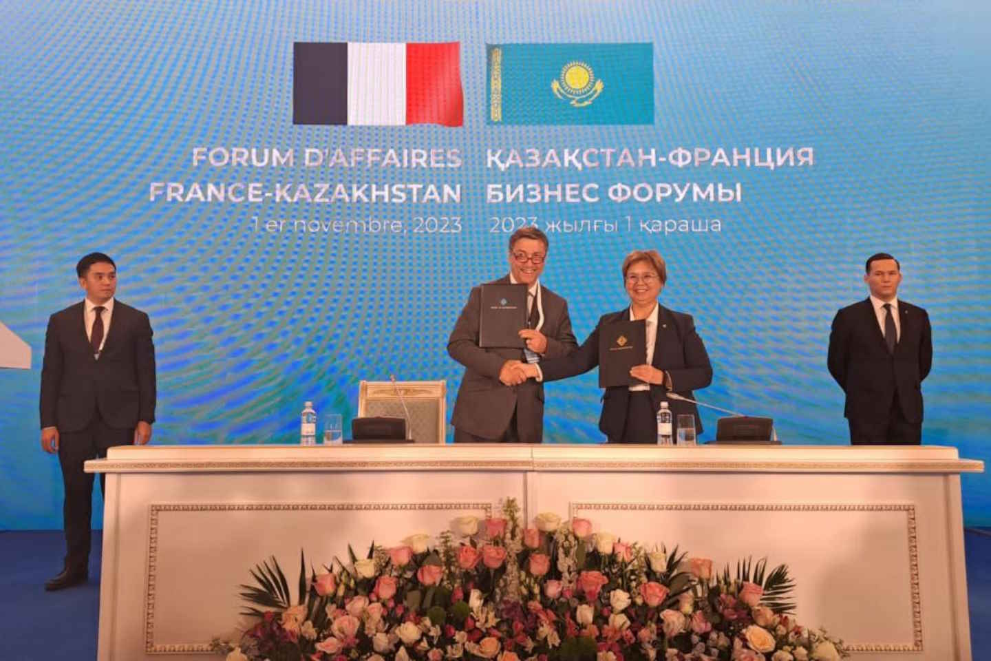 Новости Казахстана / Медицина в Казахстане / Казахстан и Франция договорились о сотрудничестве в сфере здравоохранения