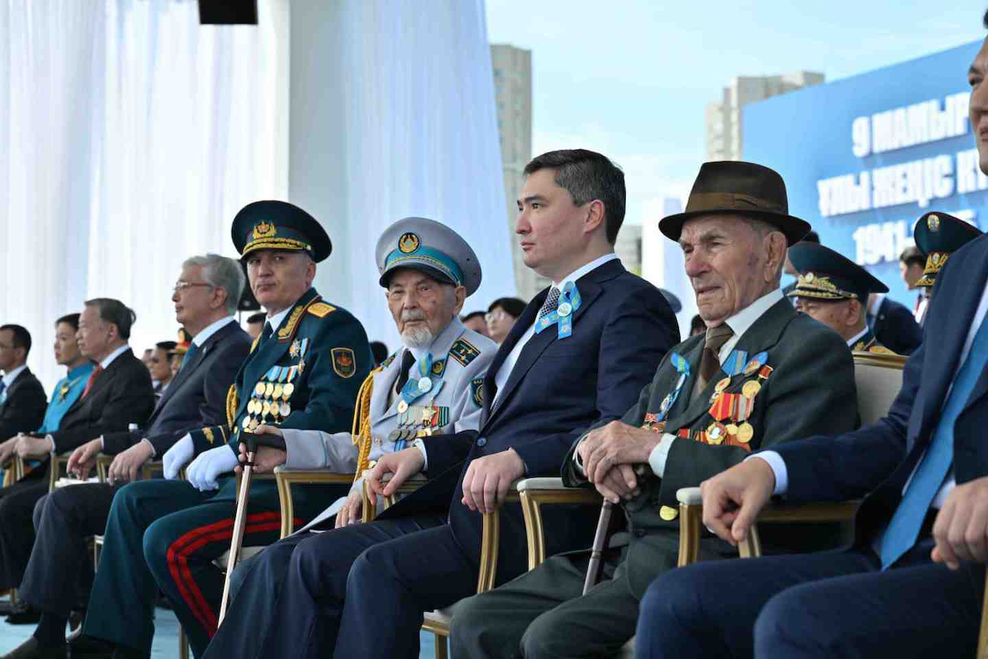 Усть-Каменогорск и ВКО / Делегация ВКО приняла участие в военном параде в Астане Усть-Каменогорск и ВКО / Делегация ВКО приняла участие в военном параде в Астане