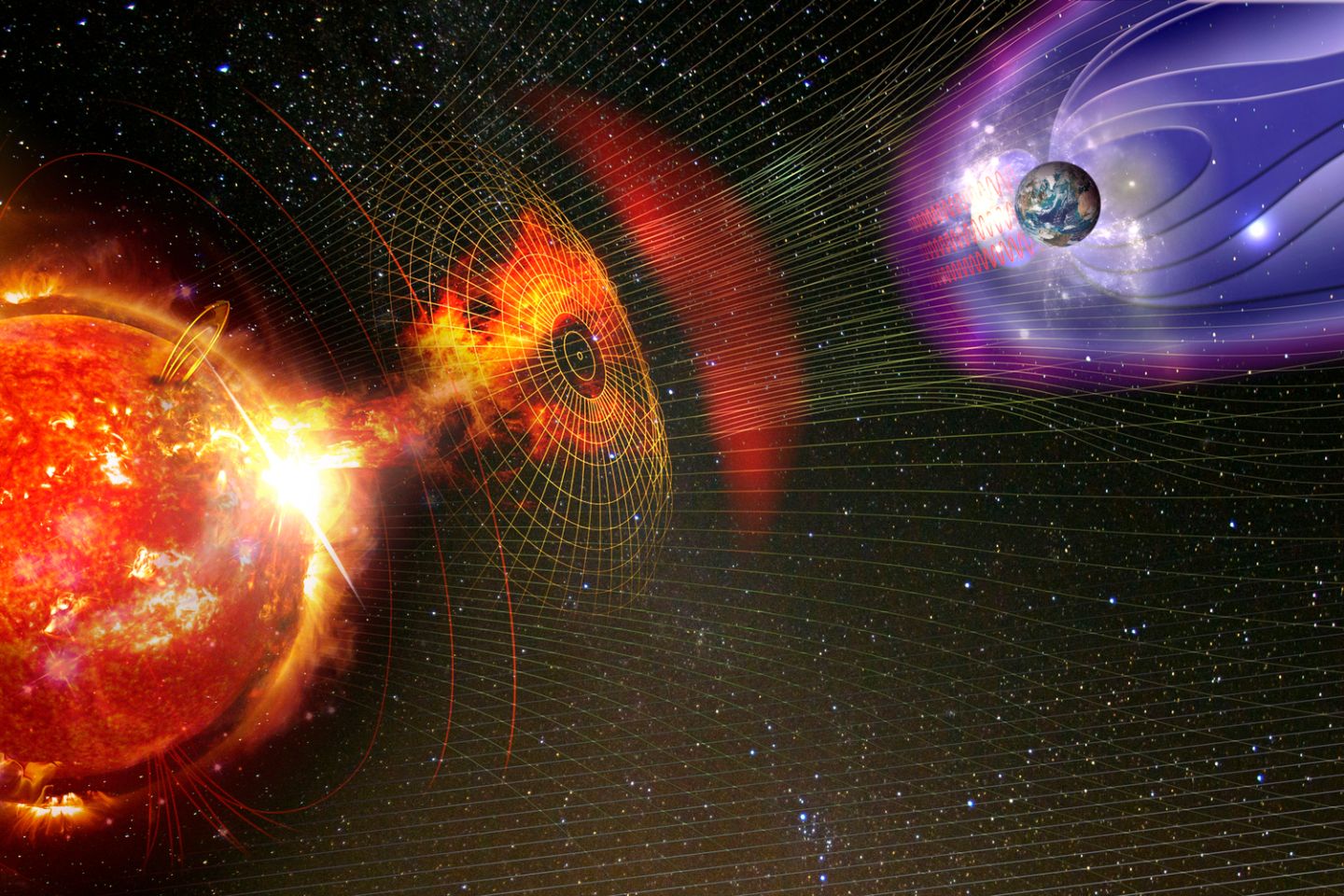 Новости мира / Ученые нашли солнцеподобные процессы в магнитосфере Земли