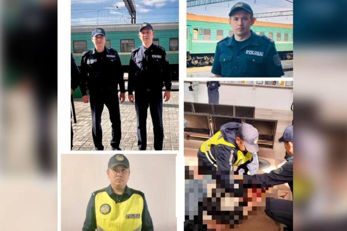 Новости Казахстана / Казахстанские полицейские спасли женщину с судорогами на вокзале Новости Казахстана / Казахстанские полицейские спасли женщину с судорогами на вокзале