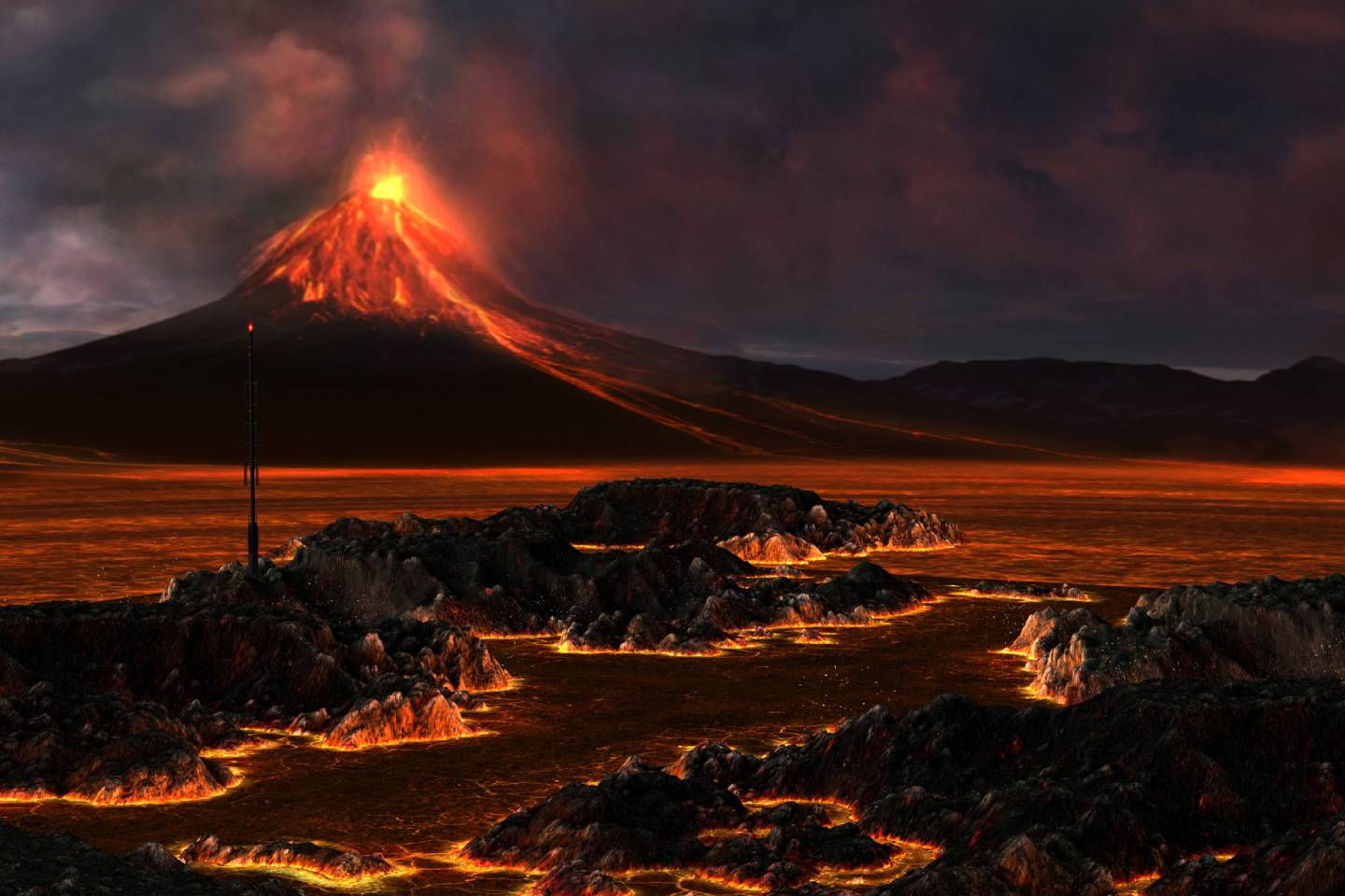 Новости мира / Интересные новости / Впервые за 38 лет вулкан в Колумбии начал пробуждаться