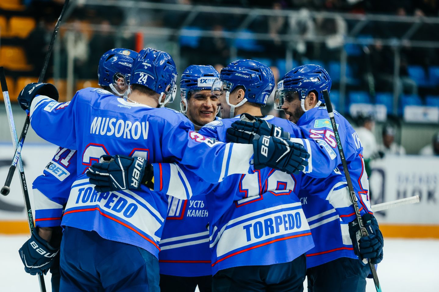 Усть-Каменогорск и ВКО / 6:2: первая важная победа "Торпедо" на Континентальном Кубке в Великобритании
