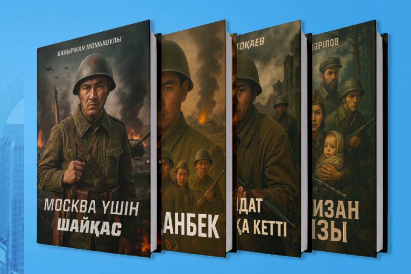 Новости Казахстана / К 80-летию Победы в Казахстане выпустили аудиокниги фронтовых писателей