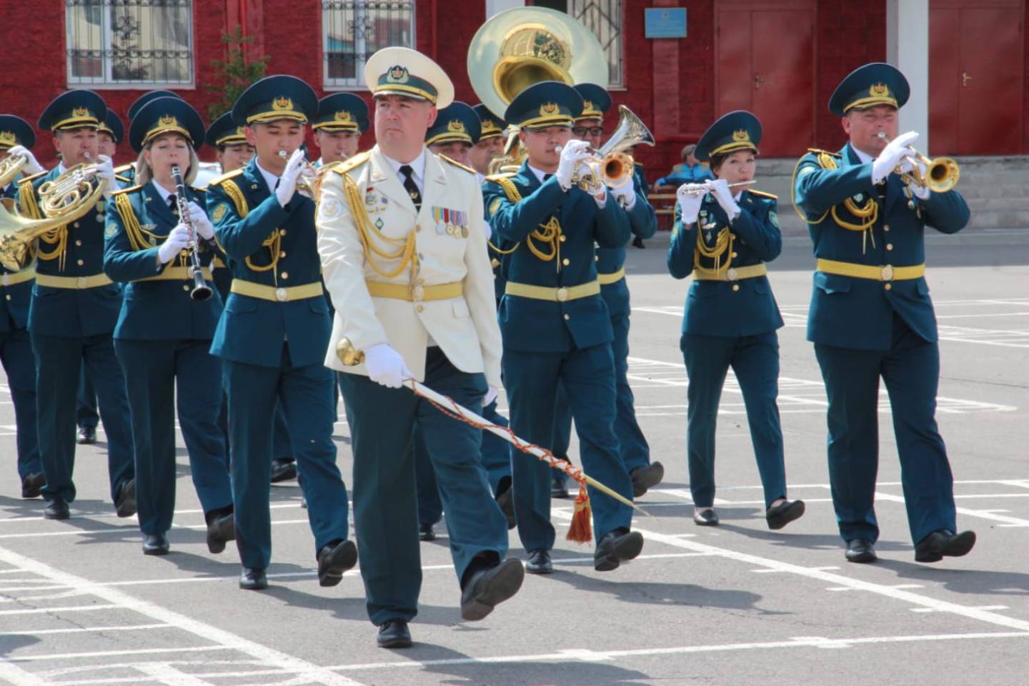 Новости Казахстана / Политика в Казахстане / Высшей награды удостоился военный оркестр ВКО на ежегодном фестивале