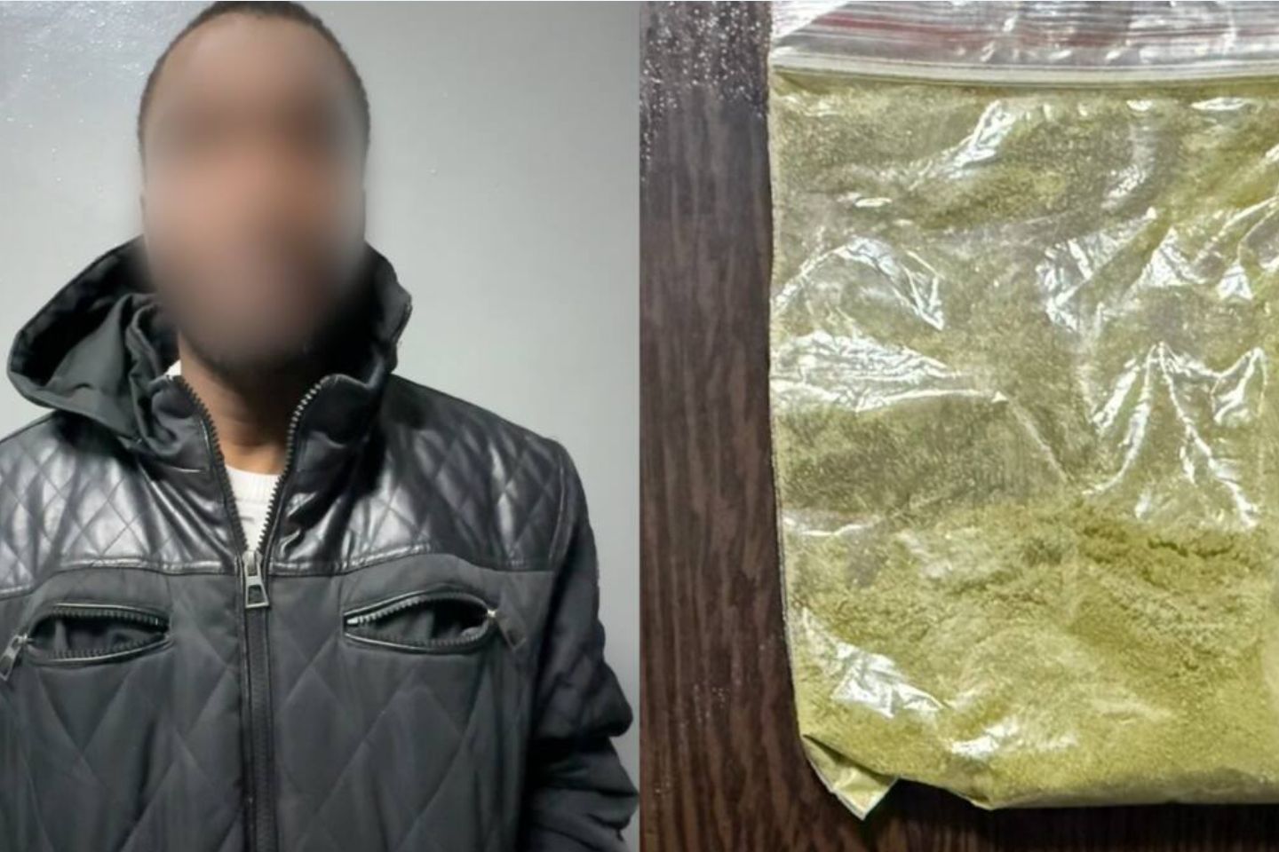 Новости Казахстана / В Алматы бдительный курьер помог задержать иностранца с наркотиками