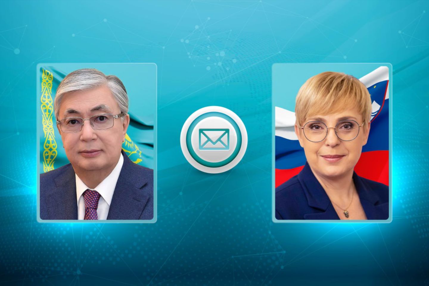 Новости Казахстана / Касым-Жомарт Токаев поздравил президента Словении с Национальным днем