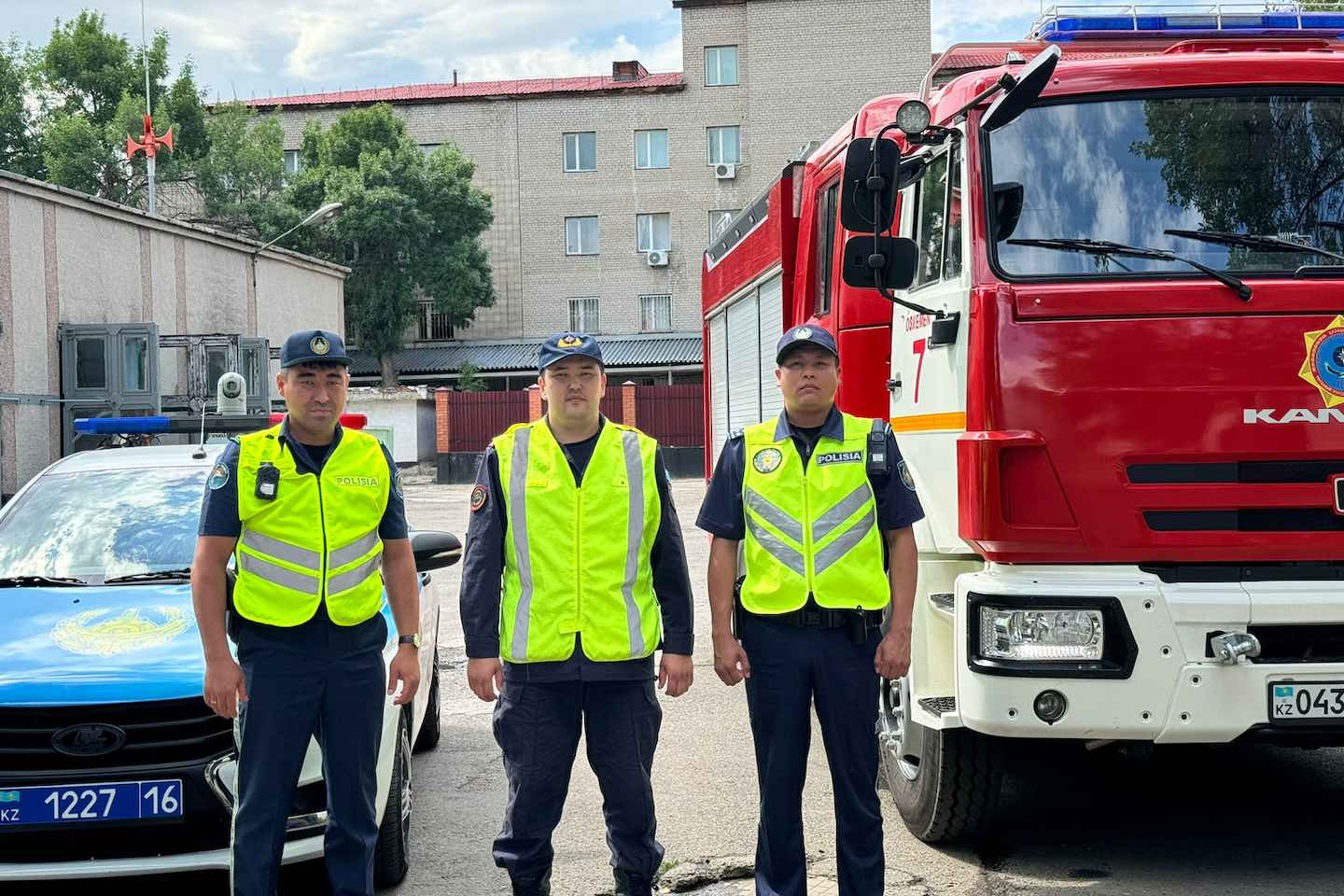 Усть-Каменогорск и ВКО / Совместный рейд провели ДЧС и ДП ВКО