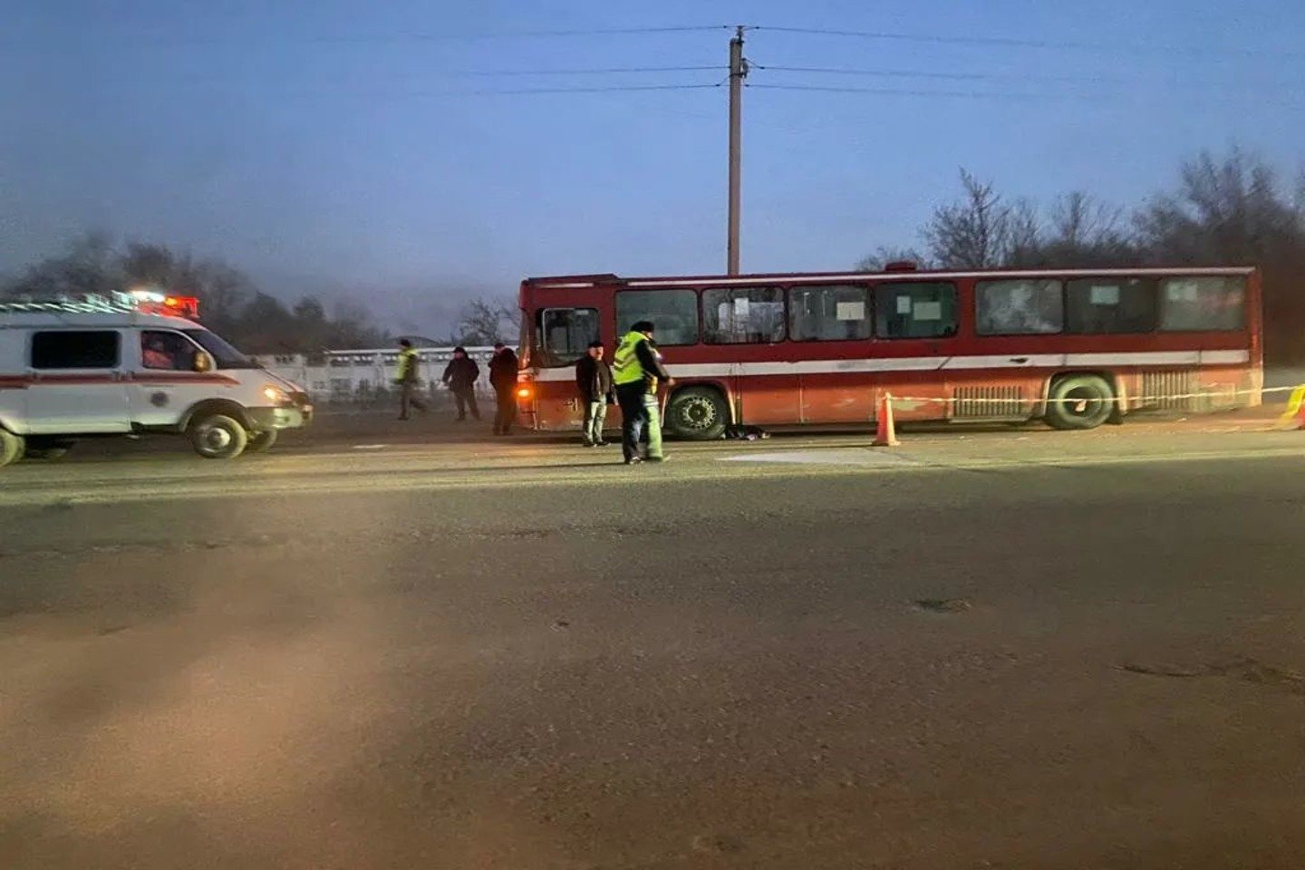 Усть-Каменогорск и ВКО / Өскеменде автобус жаяу адамды қағып кетті