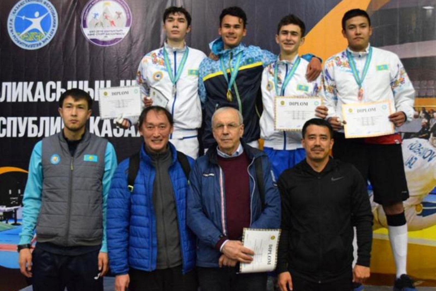 Усть-Каменогорск и ВКО / Семейчанин стал чемпионом Казахстана по фехтованию