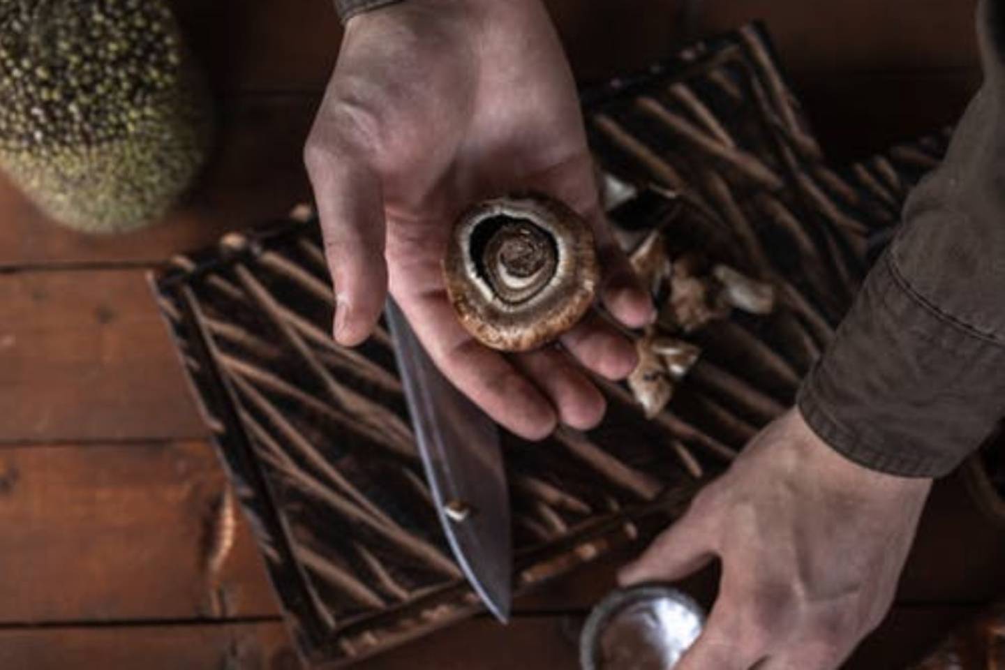 Происшествия в Казахстане и мире / Мужчину с ножом и грибами нашли в лесу в ВКО