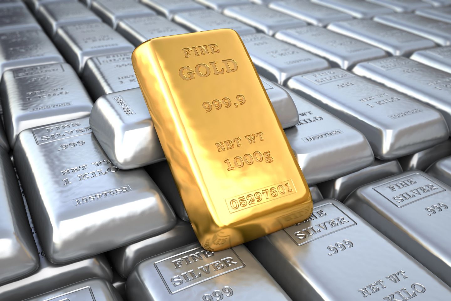 Новости мира / Золото и серебро установили исторические рекорды на бирже Comex