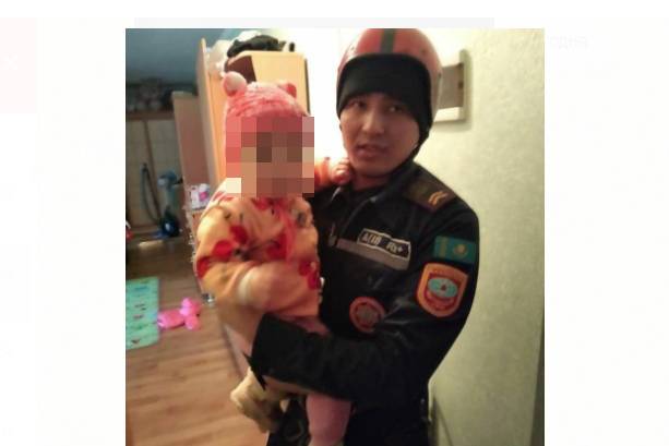 Усть-Каменогорск и ВКО / В ВКО годовалый ребенок оказался заблокирован в квартире 