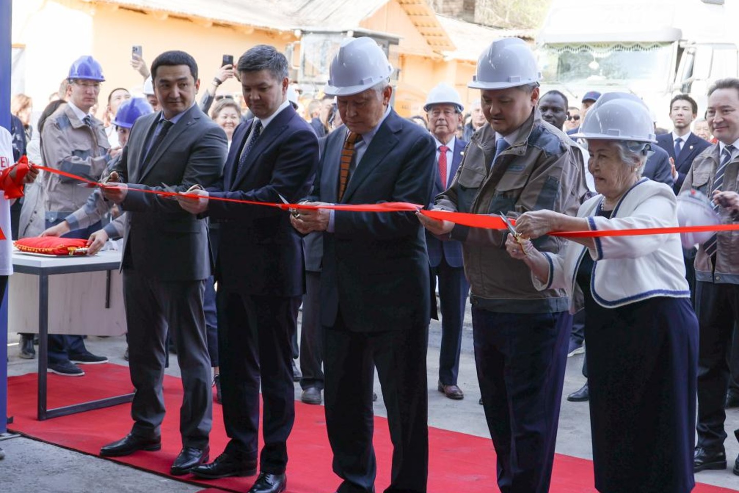 Новости Казахстана / Өндірістік қалдықтардан құрғақ құрылыс қоспаларын өндіретін зауыт ашылды Новости Казахстана / Өндірістік қалдықтардан құрғақ құрылыс қоспаларын өндіретін зауыт ашылды