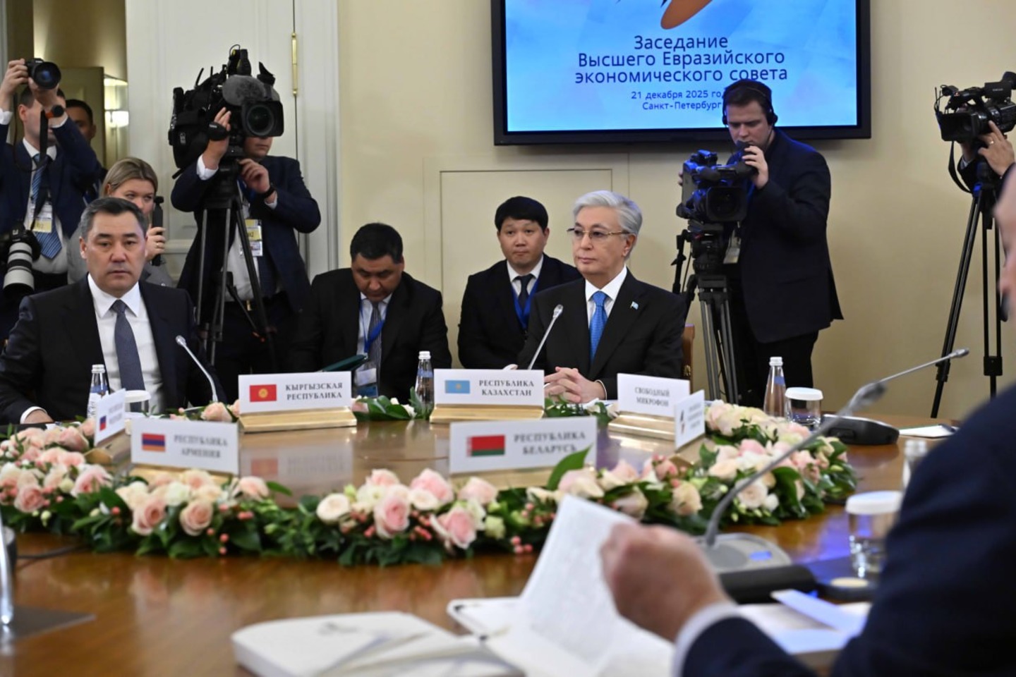 Новости мира / Жоғары Еуразиялық экономикалық кеңестің келесі отырысы Астанада өтеді