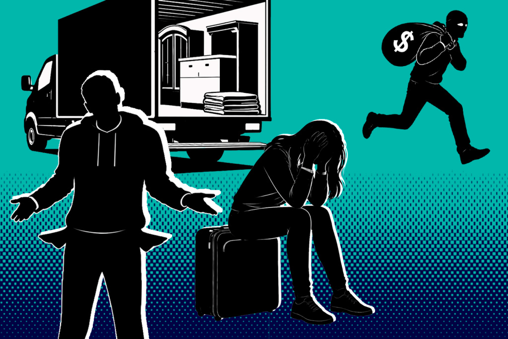 остались и без дома, и без денег