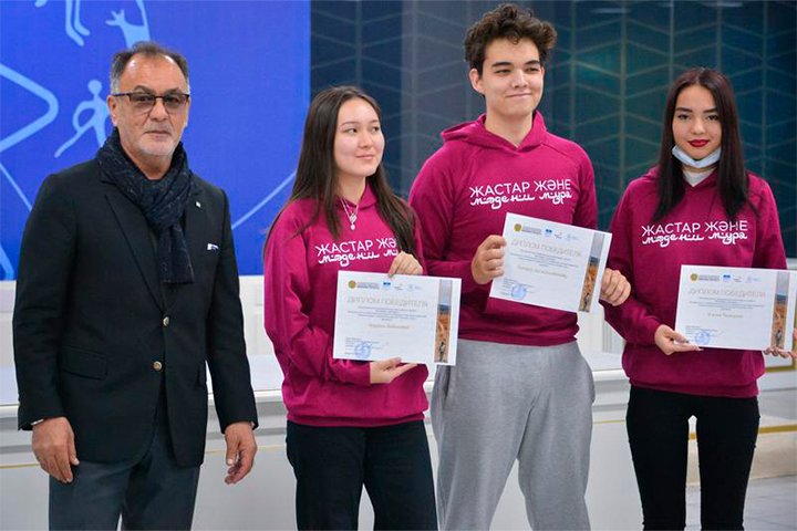 Награждение победителей проекта «Молодежь и наследие: учиться, продвигать и сохранять» прошло в Алматы