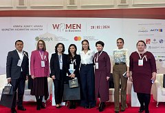В Алматы прошел ежегодный деловой форум Women in Business
