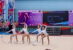 В Усть-Каменогорске начался Чемпионат РК по художественной гимнастике